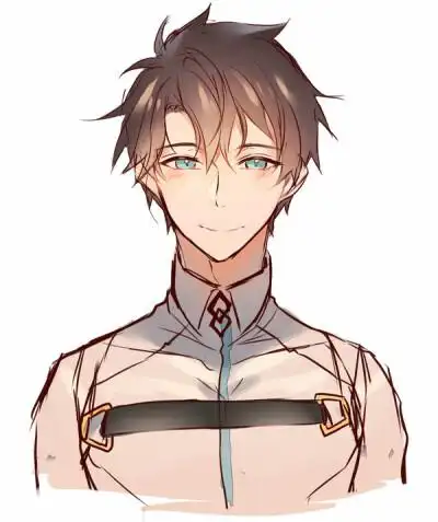 咕哒男.藤丸立香. p站画师:kring. #图源p站 侵删