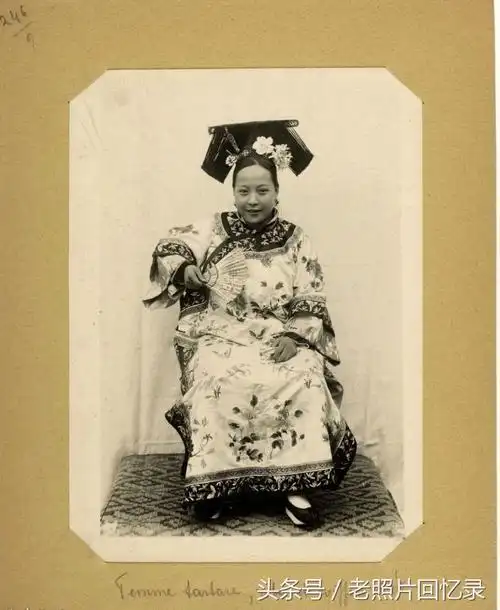 一组晚清皇室妃子们的珍贵照片,长相并没有野史说得那样不堪!