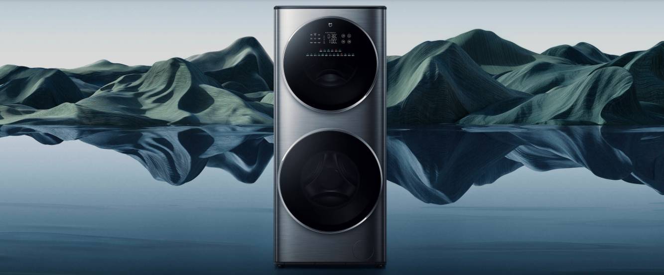 米家洗烘一体机，大容量分区洗烘