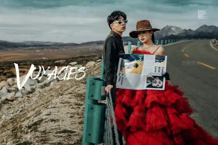 出片率超高的旅拍婚纱照每张都能做壁纸