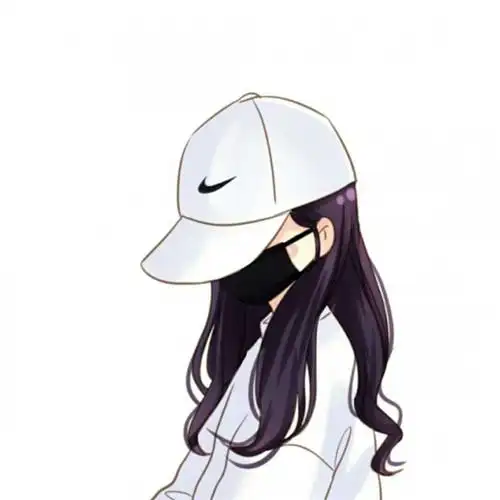 抖音手绘女生头像,网红的美女真人手绘的-卡通头像