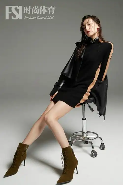 艺术体操女神张豆豆拍摄时尚大片 猫系女友气场全开