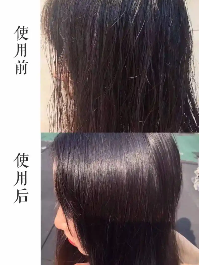 堪称史上最快的懒人法宝,8秒干枯的发质立马变身柔顺,飘逸,有弹性的"