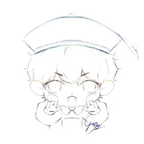 丁程鑫 #小僵尸 #画画打卡  #q版