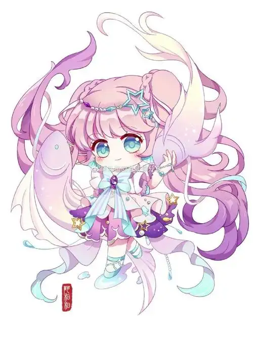 12星座q版人物#儿童画素材##儿童画##儿童创意美术##动漫##手绘素材