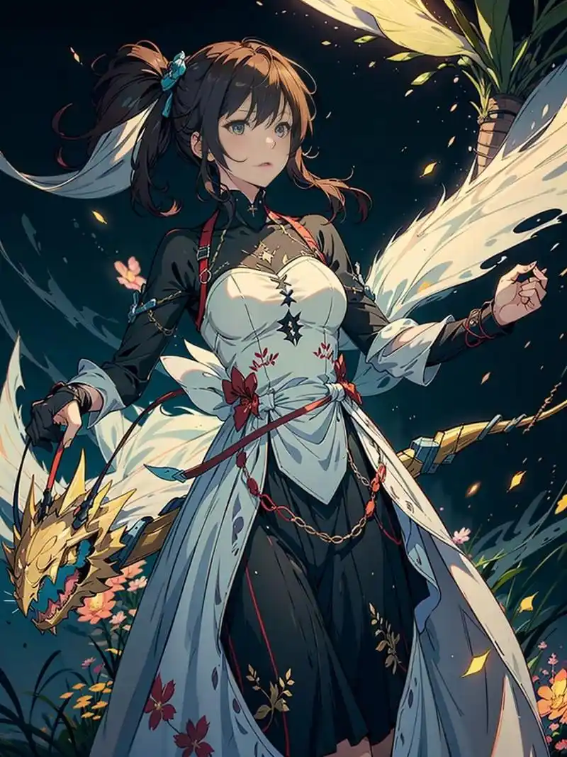 战斗少女小林 #动漫壁纸# #插画师分享# #二次元动漫壁纸# #插画师