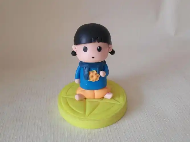 可爱小女孩粘土教程