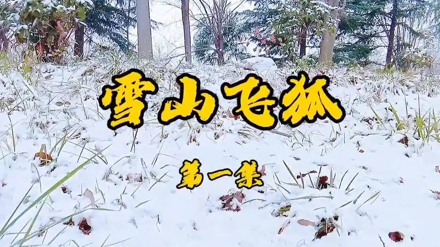 雪山飞狐拍摄第一集#农村生活 #带你看雪景 #农村雪景