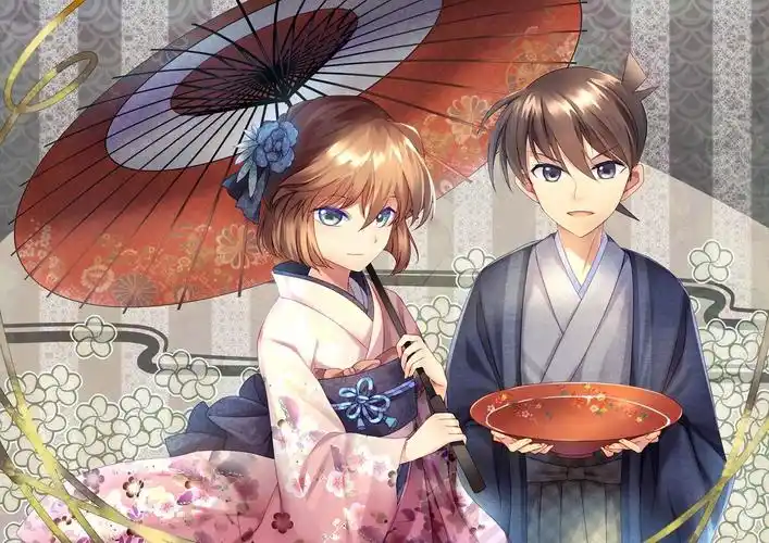 有没有柯南和灰原哀的情侣头像? - 知乎