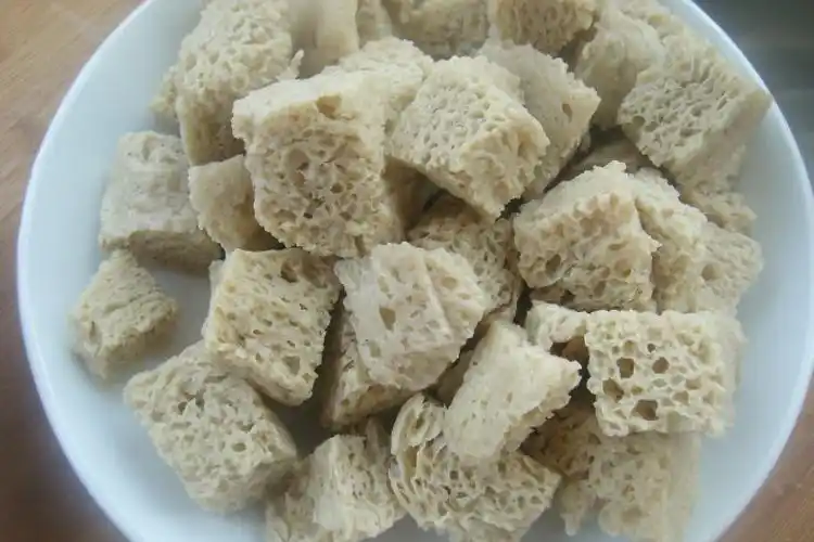 脱水面筋 干货凉皮专用烘烤面筋 火锅涮菜 炒麸干 凉拌菜干凉皮