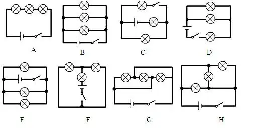 电池并联和串联是分别是什么样子的!求解! 网上查不出来!
