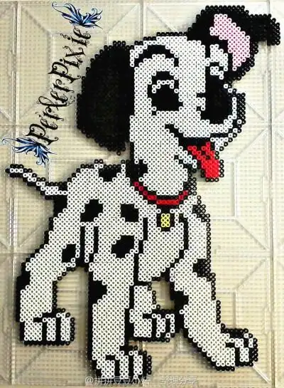 拼拼豆豆图纸 迪士尼动画 - 各种小动物专业定制- 拼豆图纸 拼豆材料