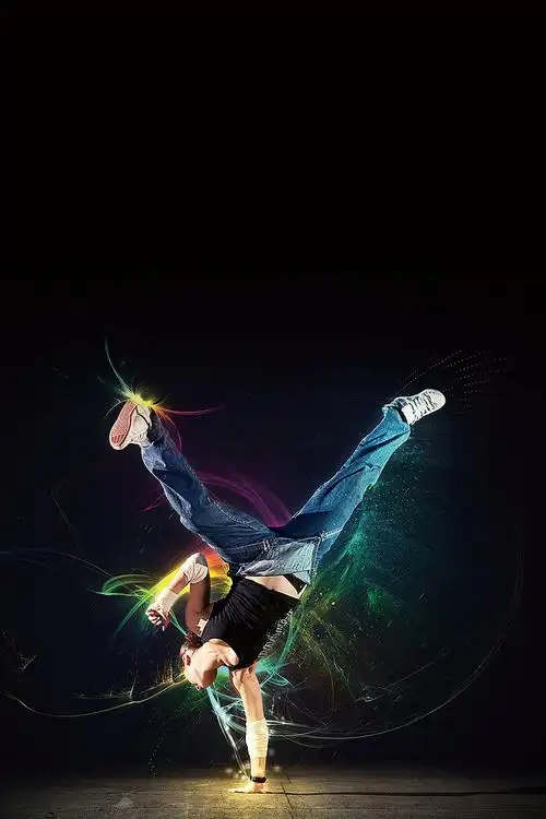 授权对象暂无授权使用范围仅供学习交流使用炫酷街舞比赛招生背景模板