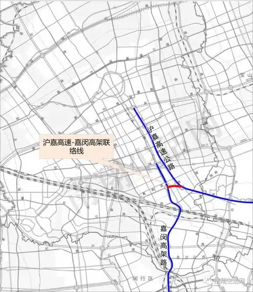 重磅发布刚刚沪嘉高速嘉闵高架联络线专线规划出炉