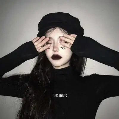 霸气女头像社会冷酷 黑色头像女生霸气十足 - 微信头像 - 潮人个性网