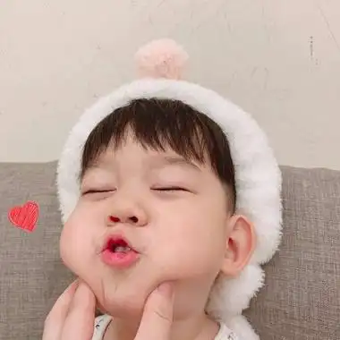 超可爱小男孩萌娃头像大全微信可爱大q宝头像