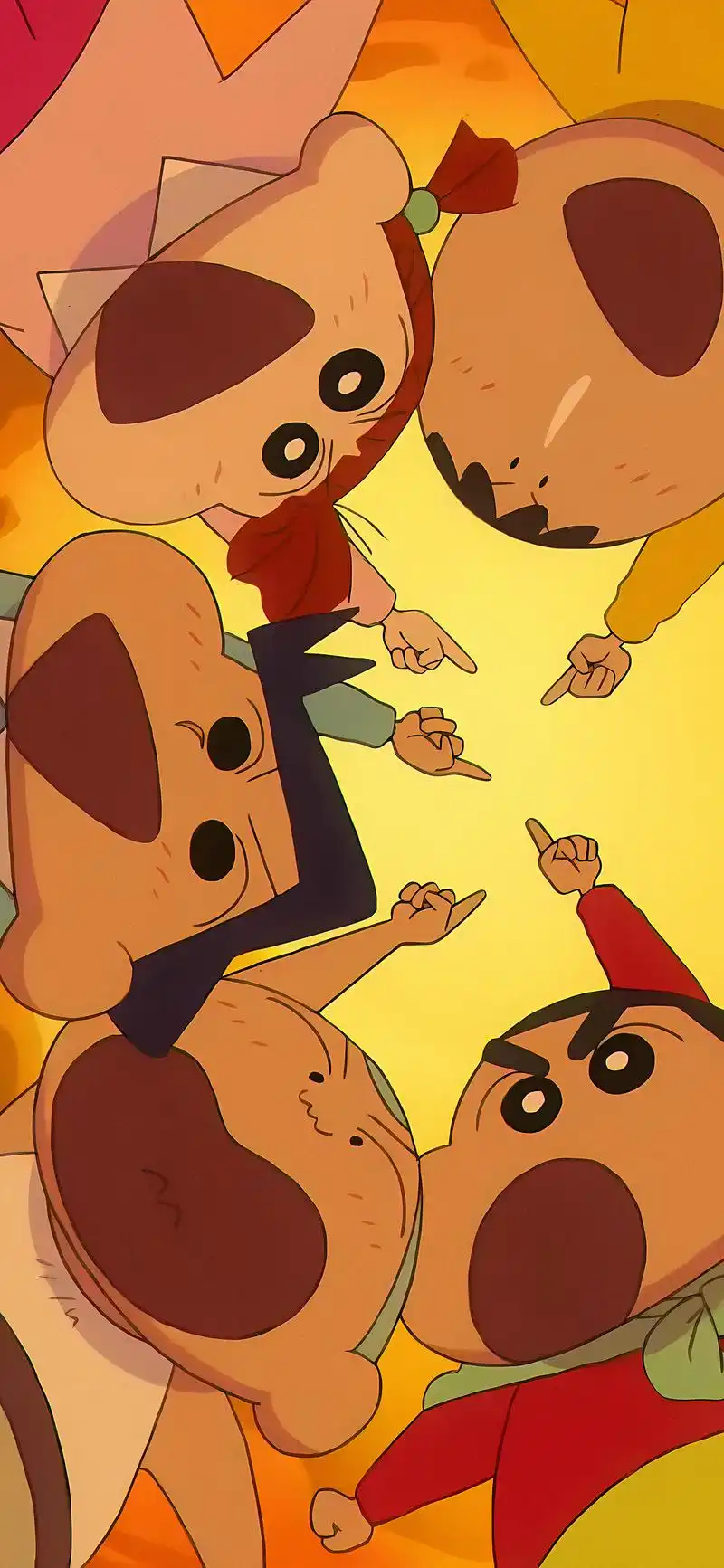 手机壁纸|蜡笔小新壁纸