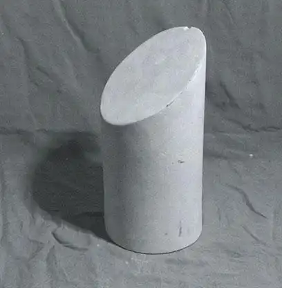 切面圆柱体素描特点 透视 明暗教程教案一