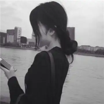 女生唯美伤感黑白头像2020 爱可不可以简简单单没有伤