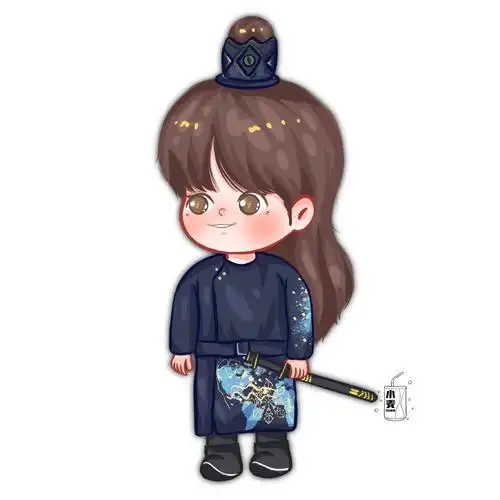 还有人没看过画出来的q版周柯宇吗超级可爱