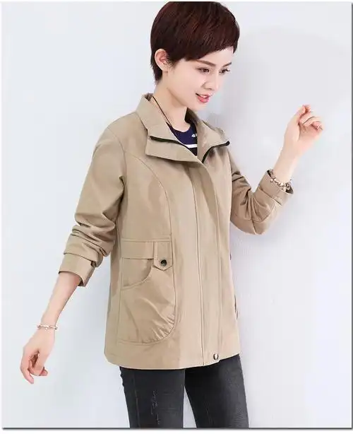 短外套女春秋2019新款短款韩版中年女装30岁40百搭50妈妈上衣夹克衫