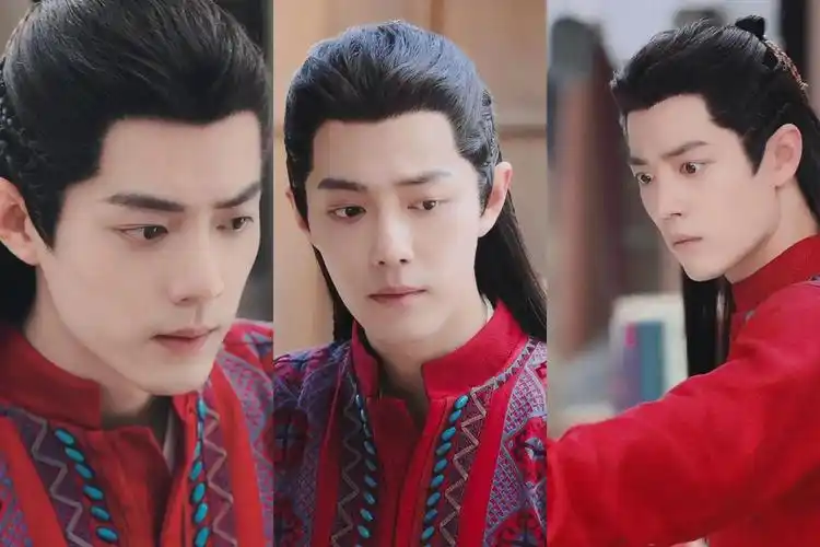 肖战 #玉骨遥 #红衣古装 这一身红衣造型绝美 - 抖音