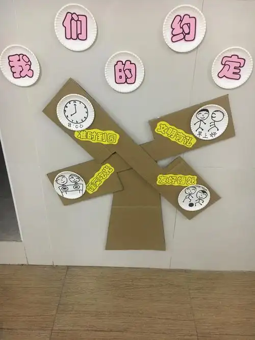 小小班环创展示