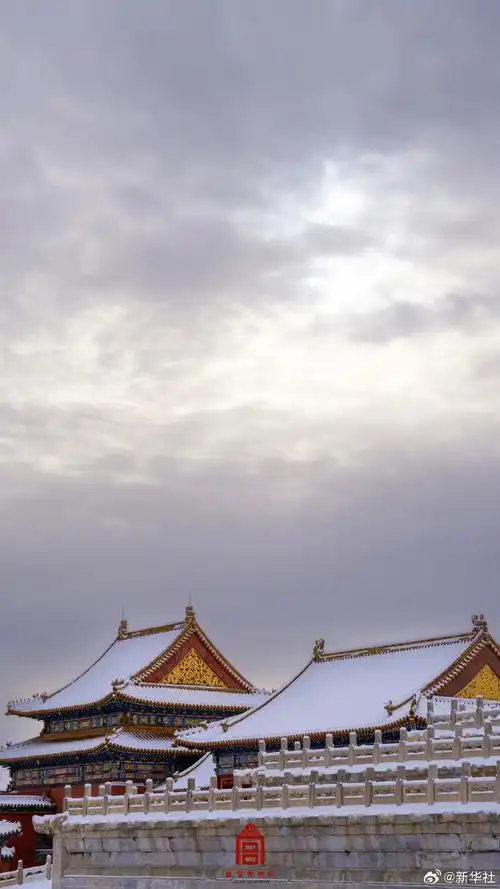 故宫红墙白雪惊艳了岁月##还是故宫会拍故宫##故宫龙年初雪壁纸来了