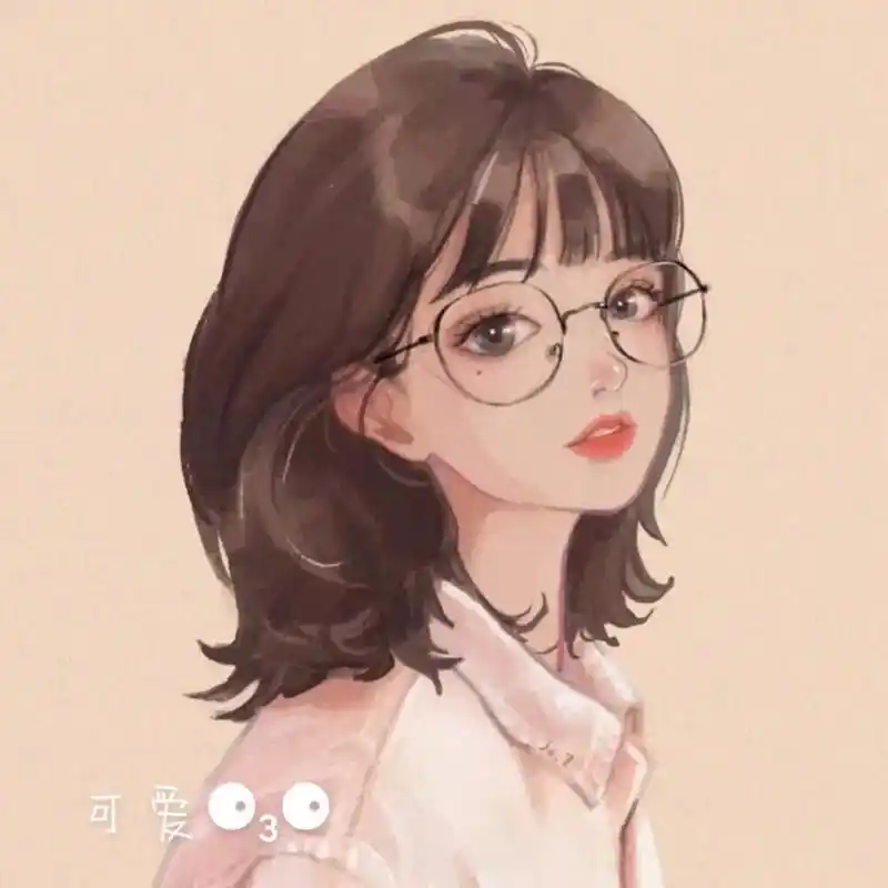 仙气女生头像 #可爱头像女卡通呆萌 #我会得到很多小心心吗 - 抖音