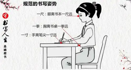 其它 写给家人的第七封信【关于练字技巧】 写美篇坐姿口诀: 两点靠