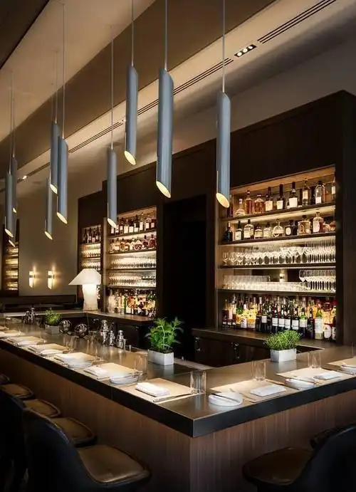 红酒吧吧台图片效果图欣赏