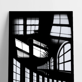 窗户光影效果光照窗户投影元素