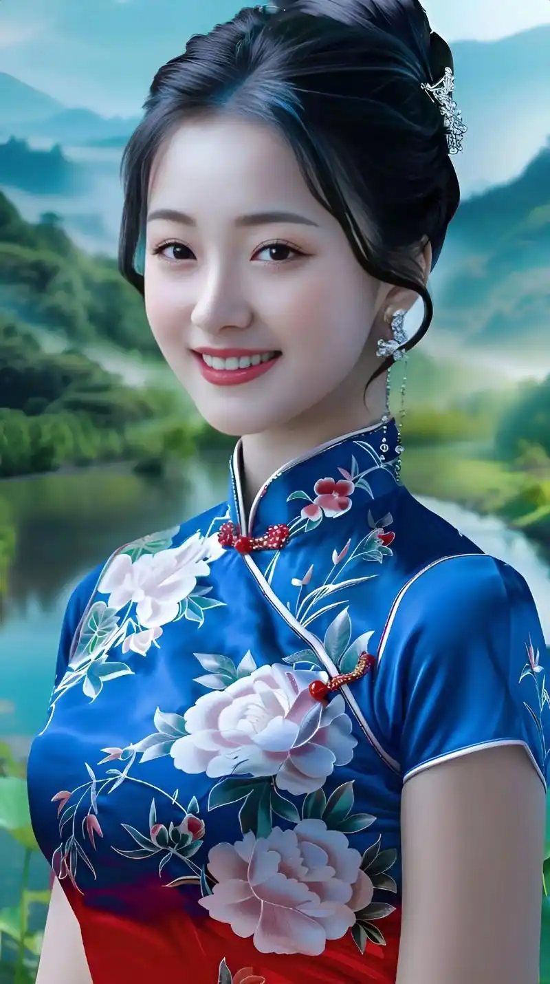 国风古韵 #原来穿上古装也可以这么美 #旗袍秀一秀女子好温