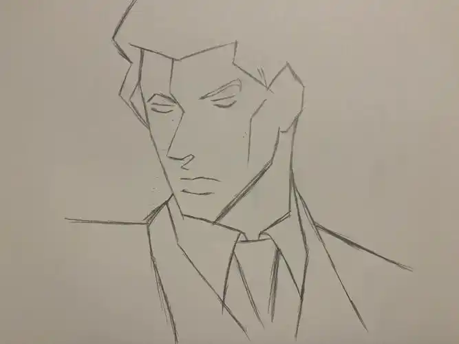 jojo的奇妙冒险 #吉良吉影 临摹大佬的作品,boki