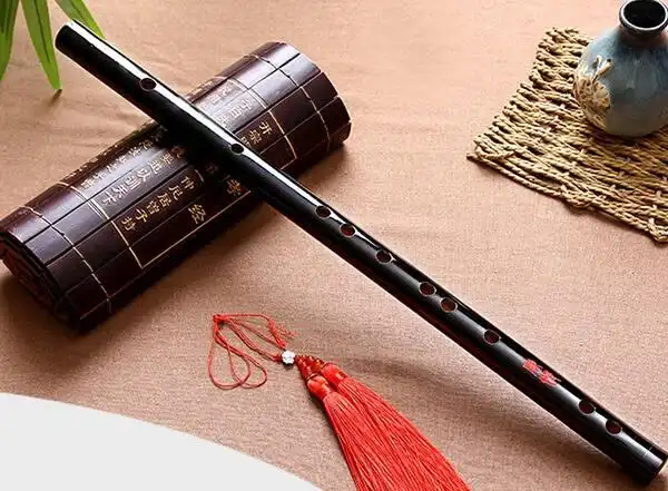 中国传统乐器之笛子.