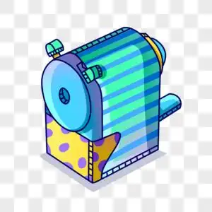 卡通卷笔刀图片素材