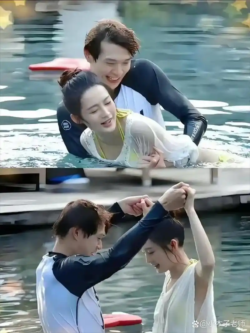 李沁和魏大勋参加综艺节目,以前怎么没发现这个综艺玩的这么开,尺度还