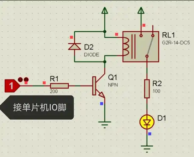 继电器的触点就是一个开关,可控制交流或直流电路的负载.