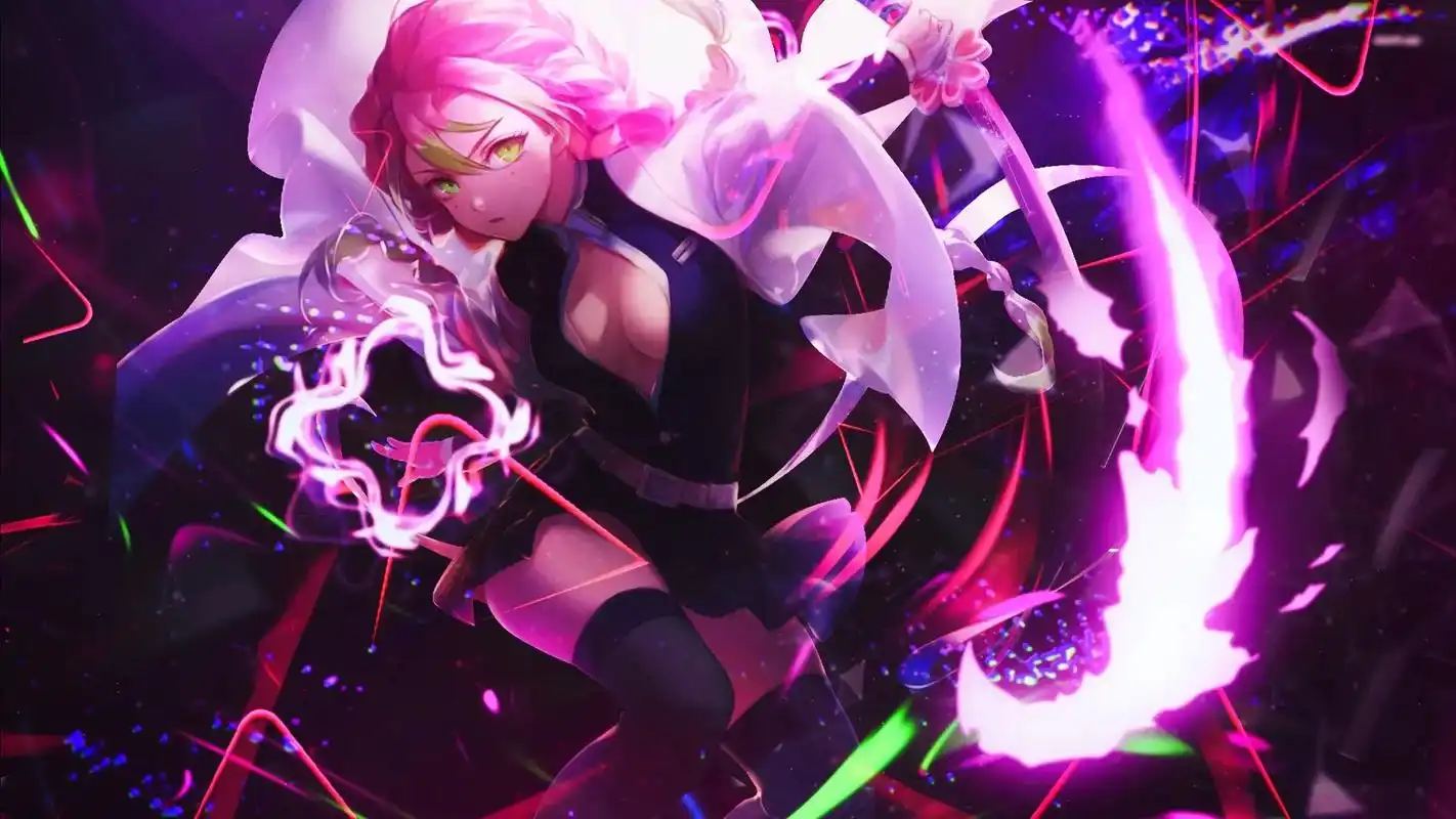 鬼灭之刃 #恋柱 #我妻善逸 #蝶柱  - 抖音