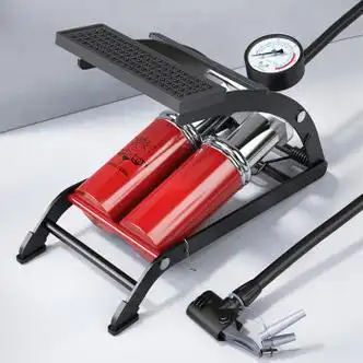 智宙禧迪郎车载充气泵打气泵汽车用打气筒带气压表小轿车冲轮胎高压专