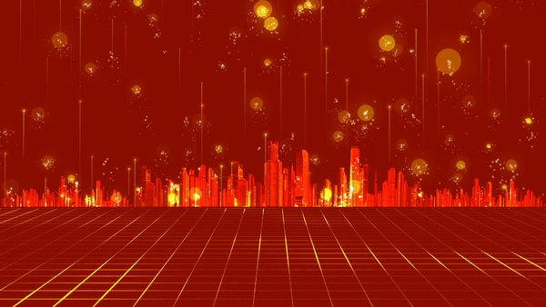 大气庆典晚会表演背景模板