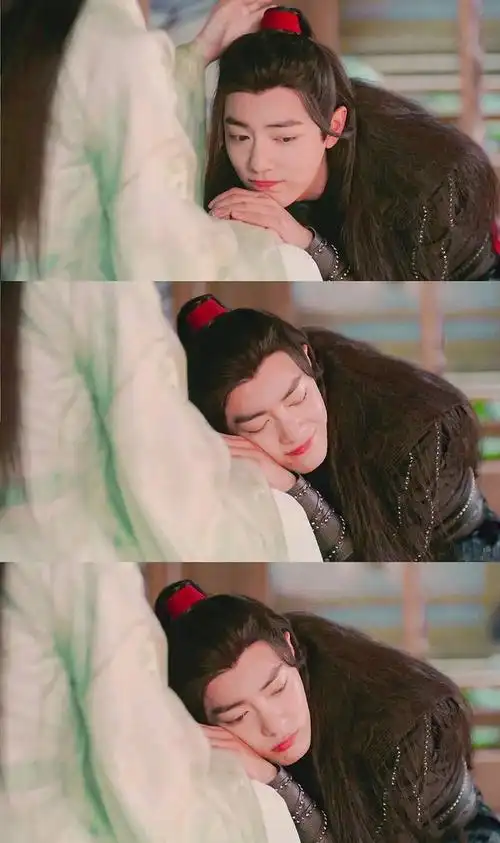 回应: 我想要张肖战笑的特别灿烂的陈情令剧照