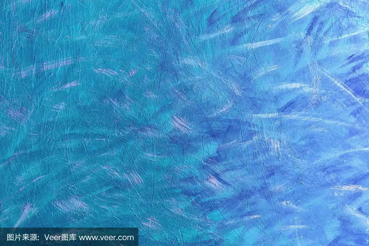 在画布上抽象绘画纹理,背景为深蓝色.