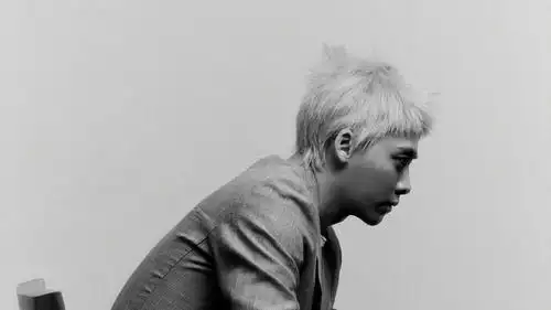 电脑壁纸 明星 大陆明星 李易峰最新银发时尚封面大片