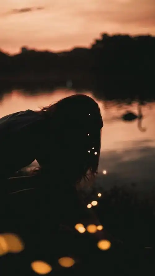 唯美有意境的女生背影图片路还长背影要直要美