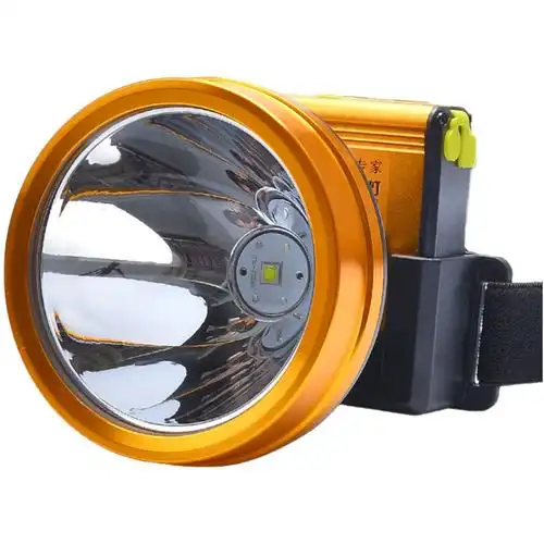 9900w头灯强光充电超亮头戴式电筒夜钓防水黄光led矿灯远射3000米