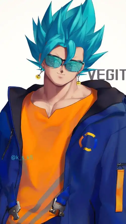 七龙珠帅气人物插画高清手机壁纸 _ 图片网