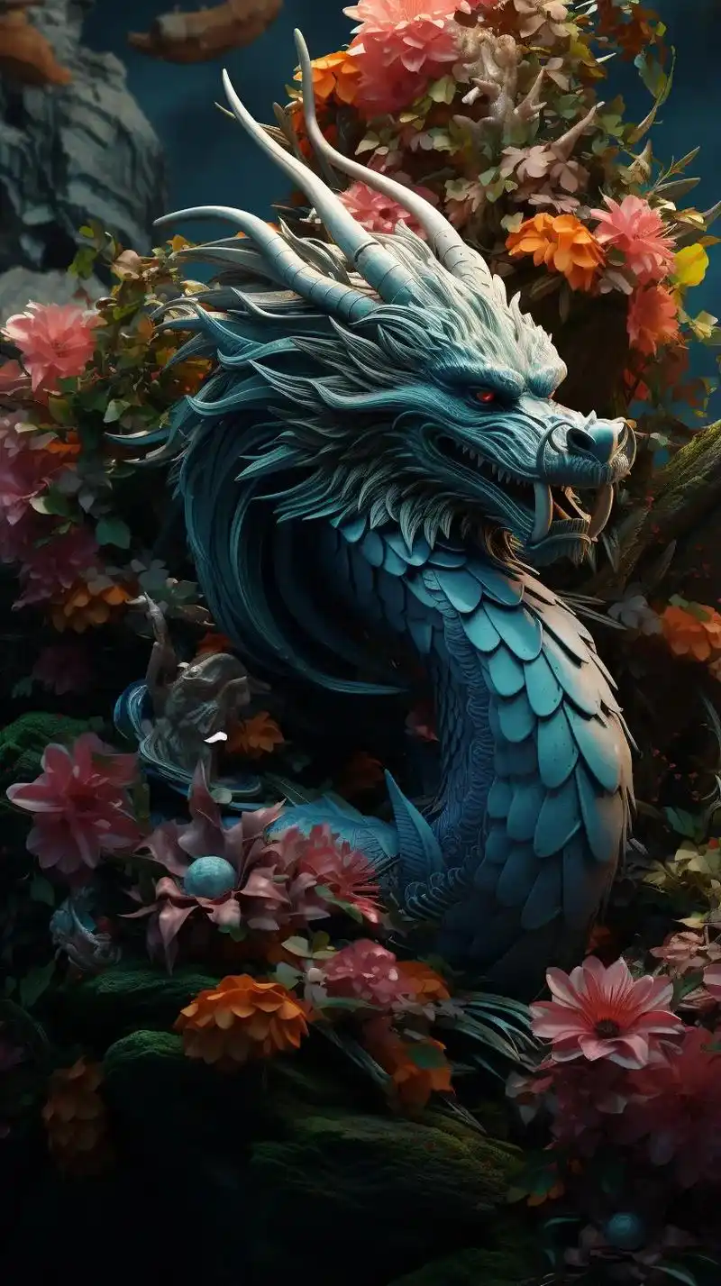 全屏高清龙壁纸#见者好运 #中国龙 #见者好运见者发财 #龙 - 抖音