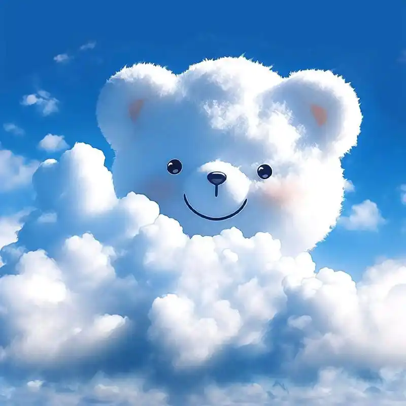 熊熊.#优质头像 #治愈系 #我的新头像 #小众头像 #云朵 - 抖音