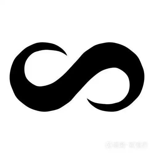 无限循环符号矢量图标插画-正版商用图片0e254e-摄图新视界